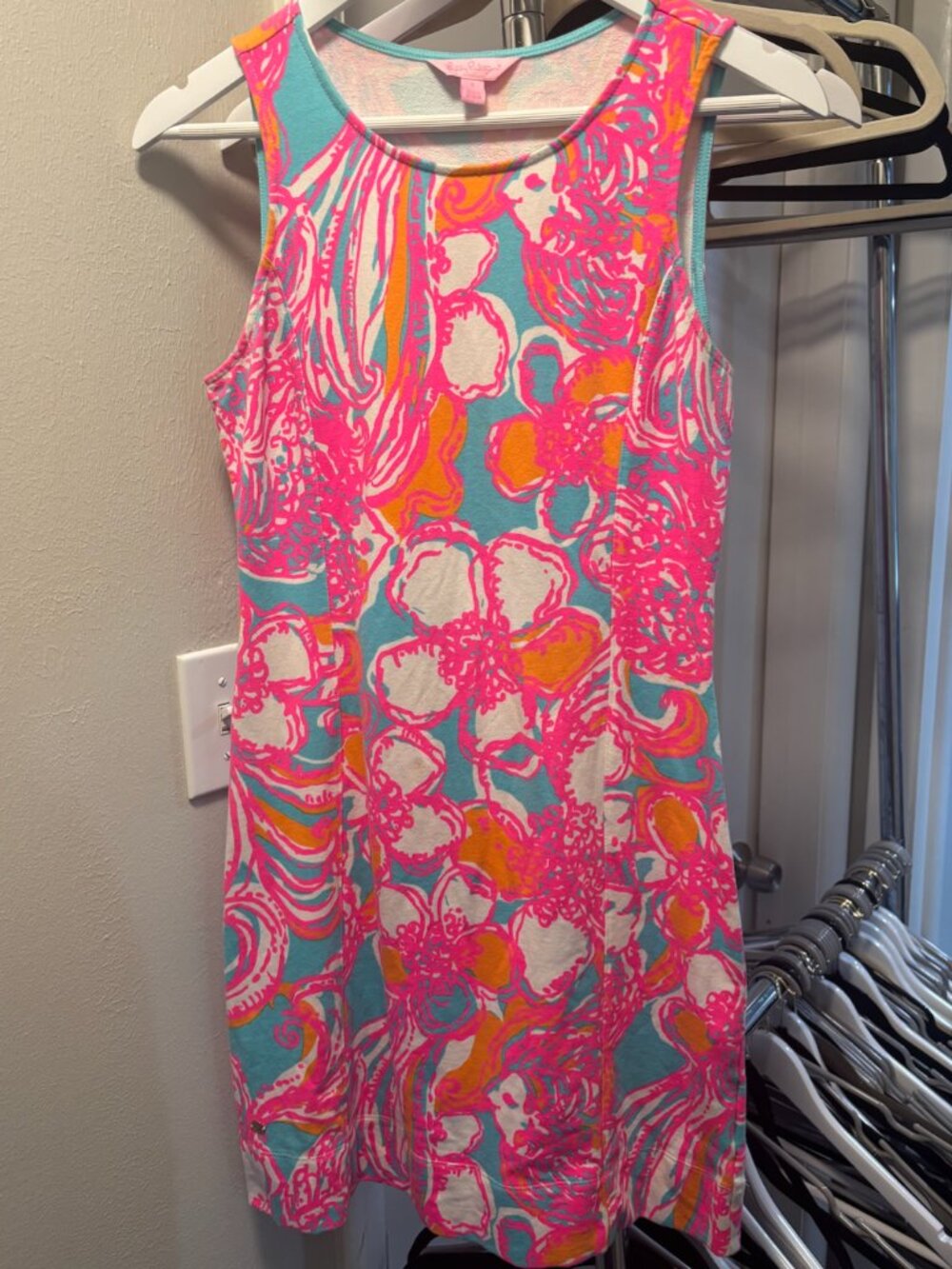 Lily Pulitzer Sleeveless Knit Tank Dress (Size S)